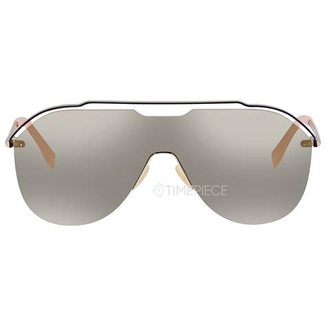 Fendi Fancy Grey Shield Men's Sunglasses FFM0030S3YGUE99